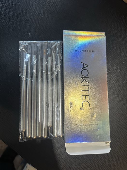 Набір пензликів для нейл-арту AOKITEC