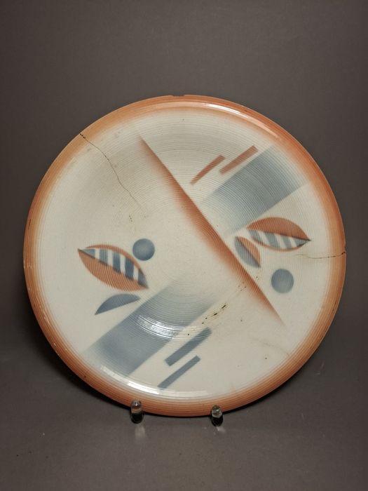 Stary talerz art deco Elsterwerda