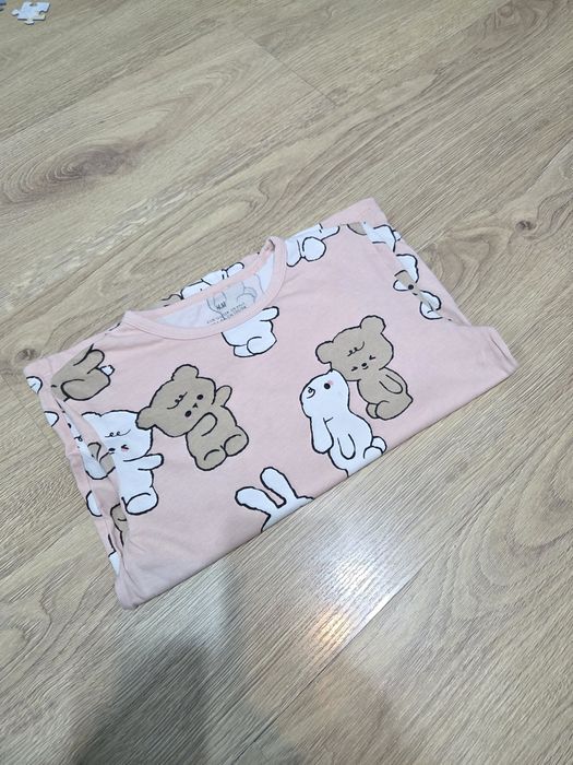 Bluzka r. 122/128 h&m koszulka z długim rękawem