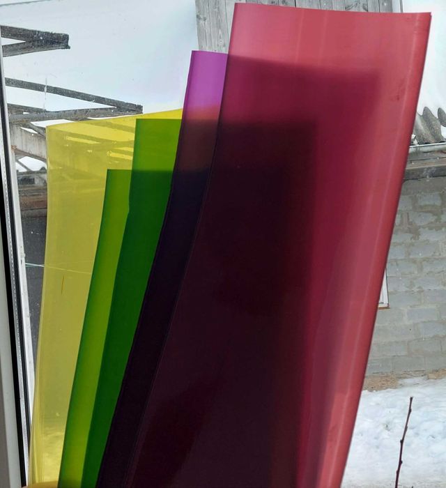 Плівка поліетилентерефталатна кольорова (лавсан) товста