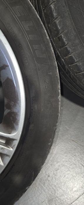 Jantes bmw 17 com pneus,como novas sem um único risco