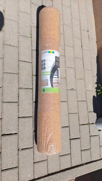 Podkład korkowy 10m2 podłogowy w rolce pod panele 2mm EGEN