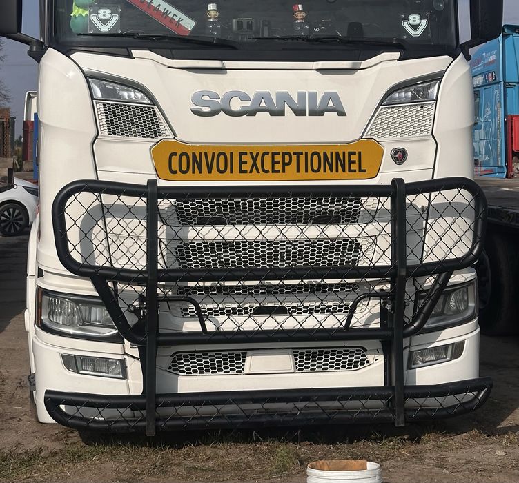 Kangur Nowa Scania NextGen orurowanie TRUX HYPRO led Mercedes Daf Man Iveco Halogeny Ring Aero