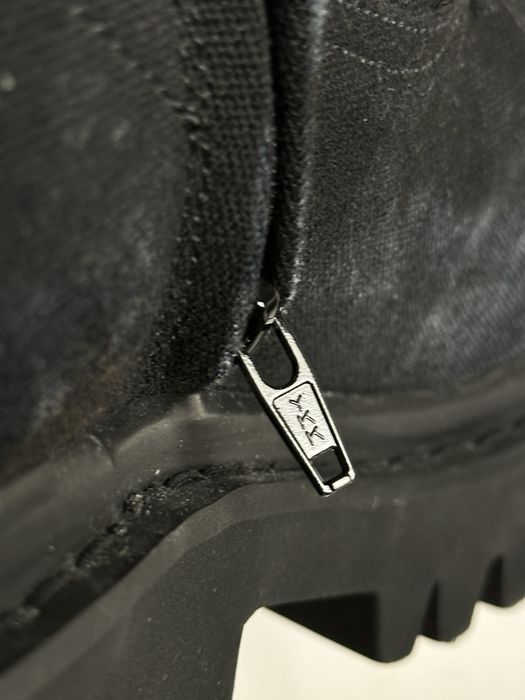 BALENCIAGA STOMPER BOOTS ботинки боты черные opium archive distressed