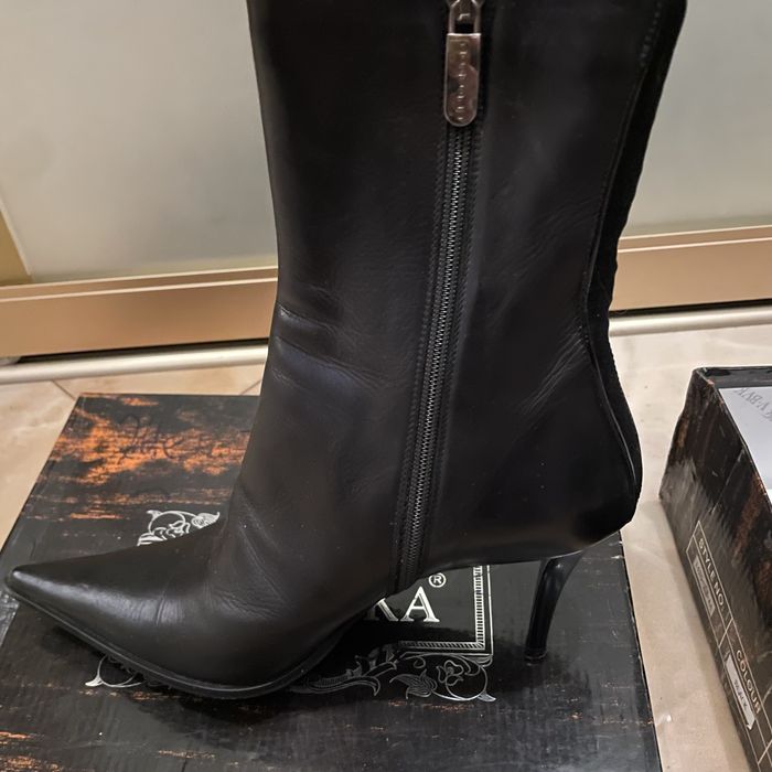 Шкіряни  сапоги 35 розмір