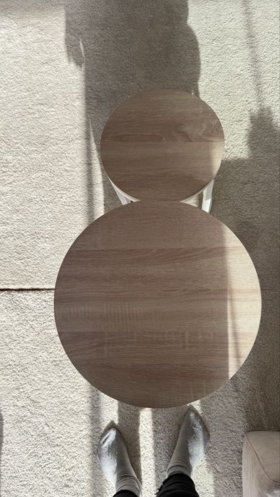 Mesa de centro dupla