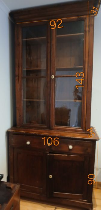 Armário louceiro vitrine