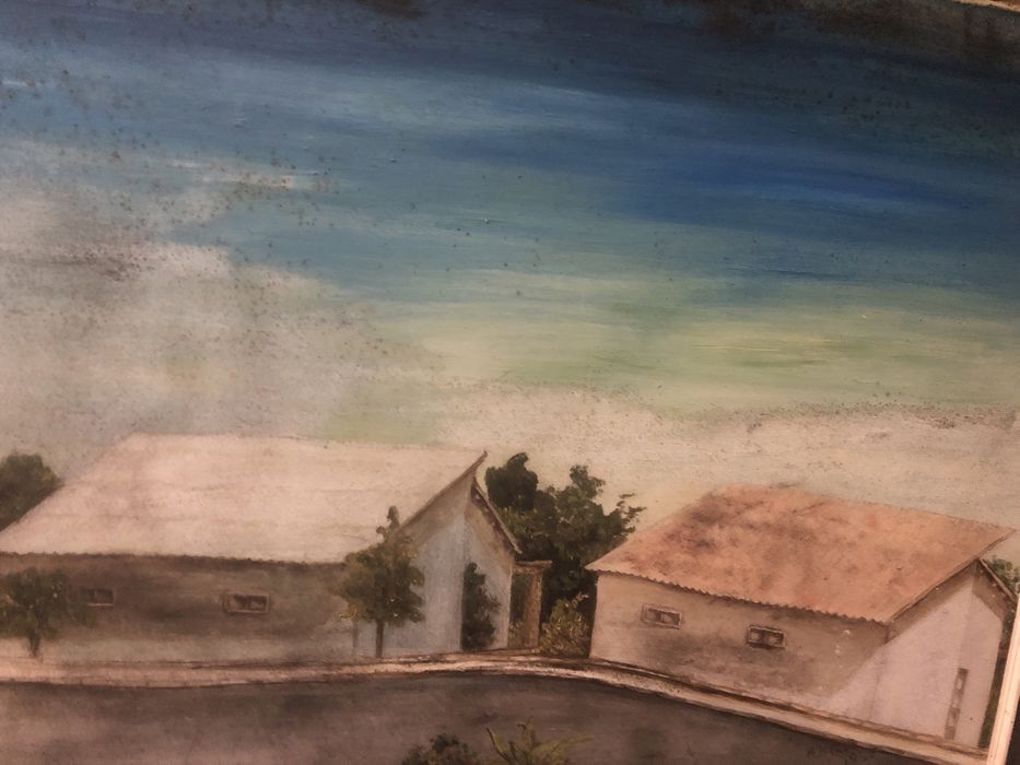 Oleo sobre madeira assinado