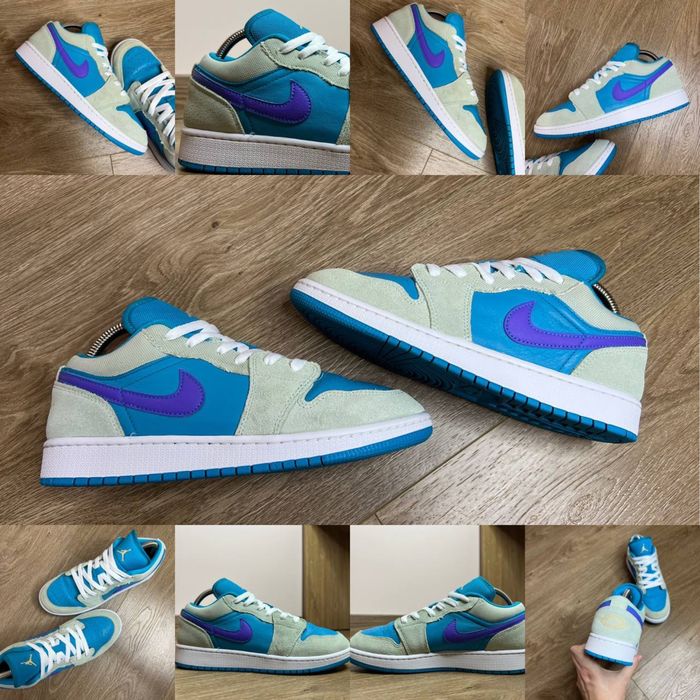 Продам БОМБЕЗНІ кросівки Nike Air Jordan 1 Low “Aquatone Concord”