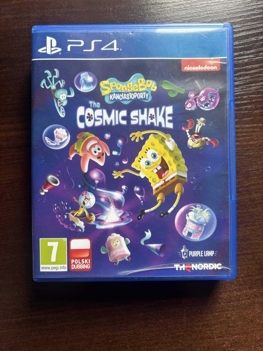 SpongeBob The Cosmic Shake Gra PS4 (Kompatybilna z PS5)