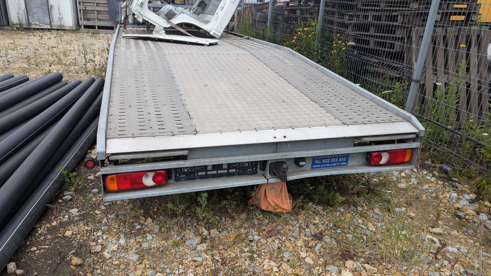 Najazd aluminiowy DMC 7,5T  zabudowa   autolaweta