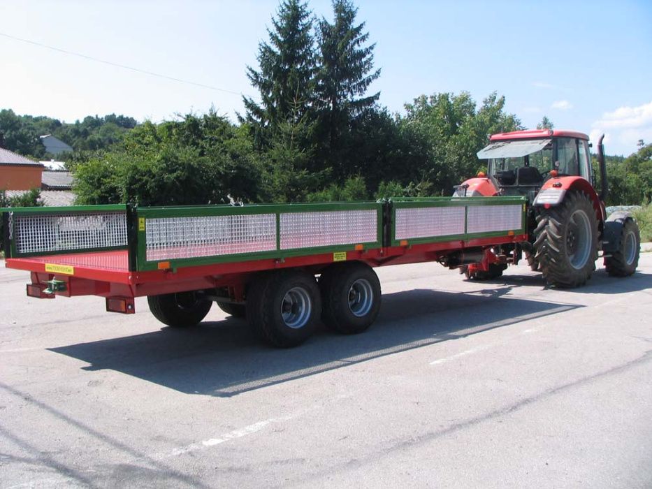 OKAZJA, PROMOCJA Przyczepa, platforma do skrzyniopalet 8T Techmont