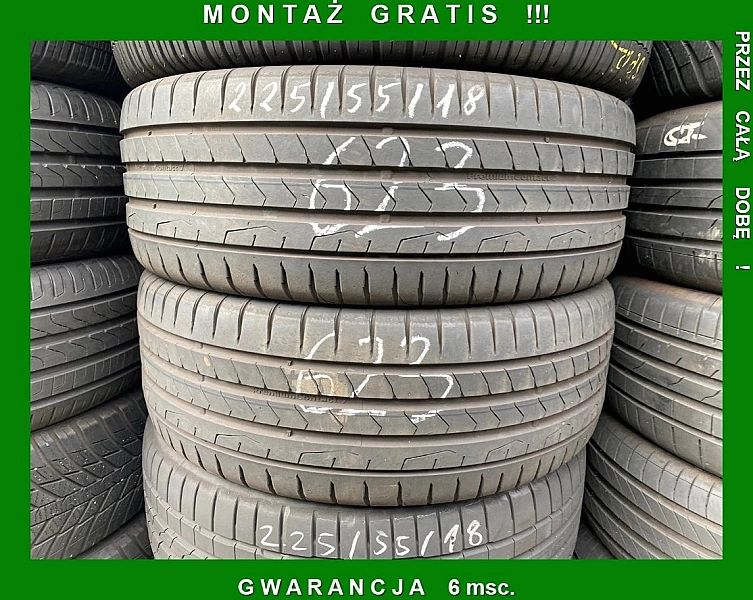 225/55/18 Continental Premium 7_6,2mm_2szt_(623)