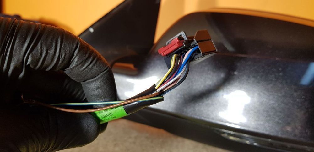 Espelho Retrovisor Audi A4 B8 Rebativel Anti Encadeamento ESQ