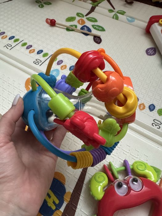 Погремушка2 шт Playgro мячик пограйка брязкальце Мяч-погремушка