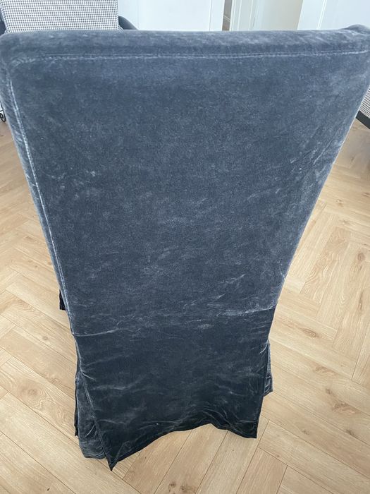 Pokrowce na krzesła Ikea Welwet Aksamit 4 sztuki