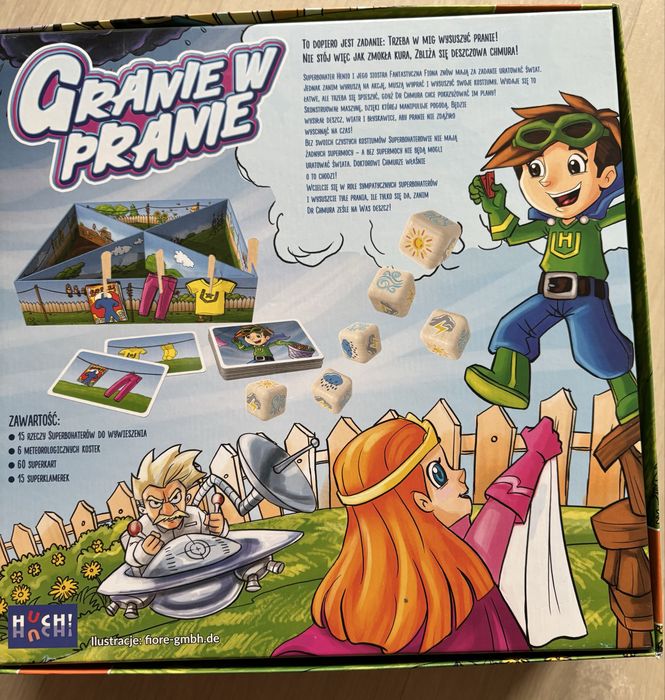 Granie w pranie gra