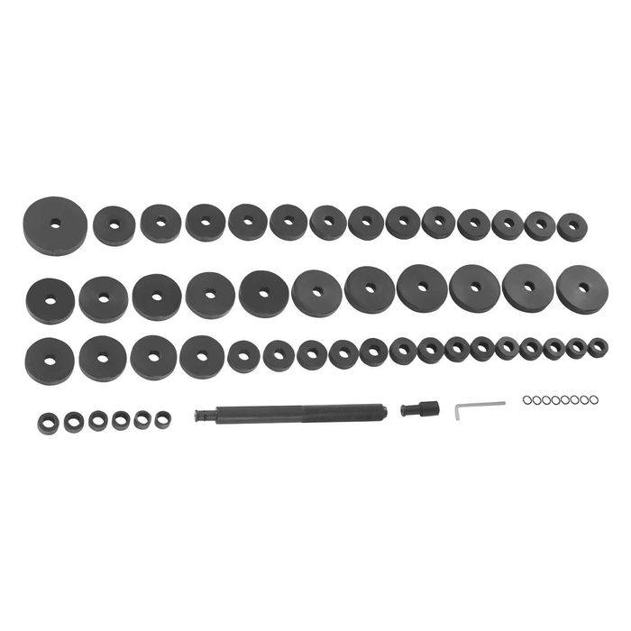 Zestaw 51 Elementów do Montażu i Demontażu Łożysk i Tulei w Walizce