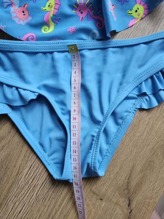 Dziewczęcy strój kąpielowy dwuczęściowy