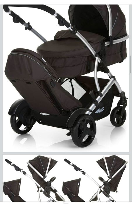Carrinho de passeio duplo (ofereço o ovo da cybex mais adaptadores)