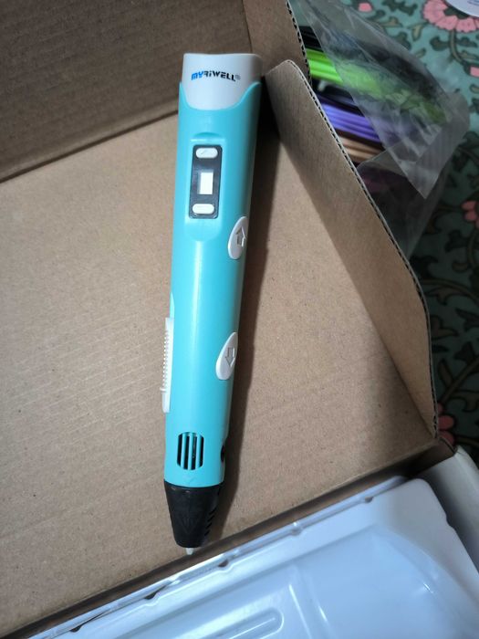 Caneta 3D praticamente sem uso.