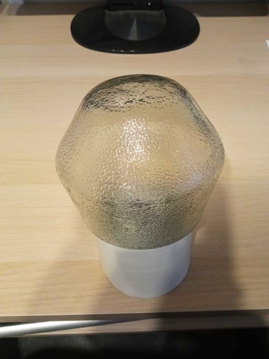Lampa  oprawa ceramiczna  PRL-u
