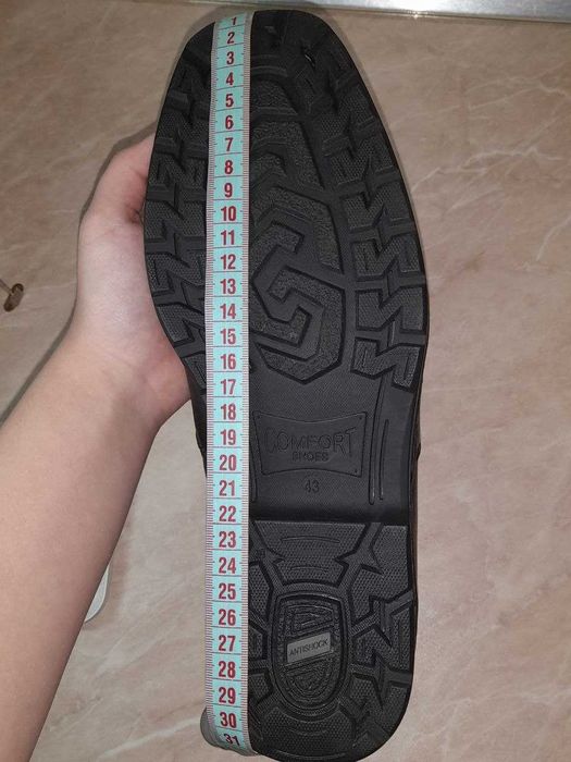 Шкіряні чоловічі зимові чоботи 43 розмір