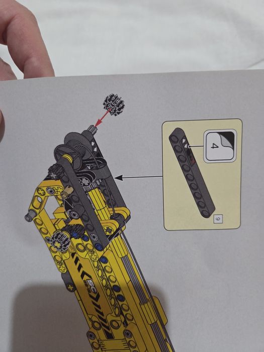 LEGO Technic 42097 dźwig żuraw podnośnik