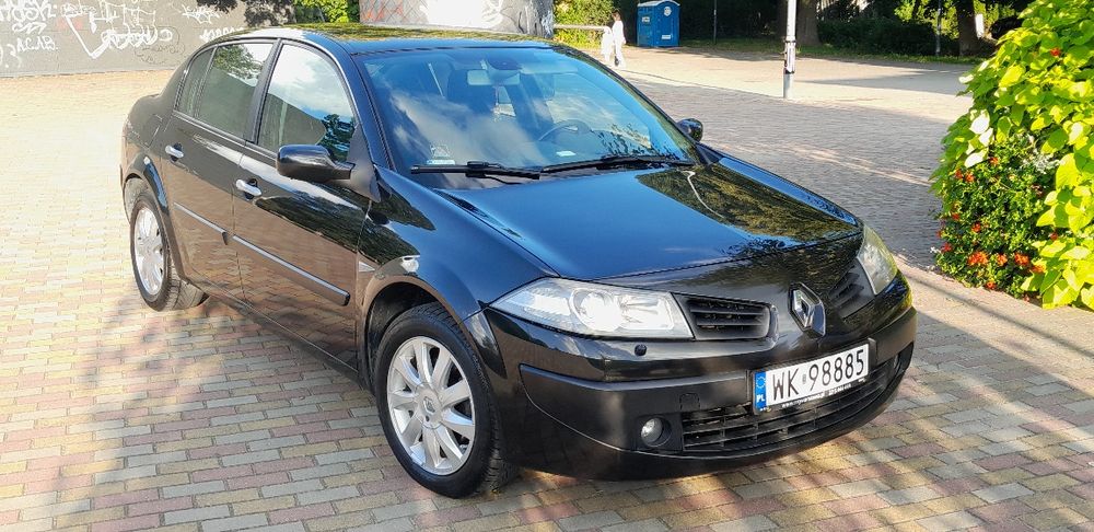 Renault Megane II sedan 2008r 1.9DcI  131KM  Fabrycznie bez DPF Polski salon