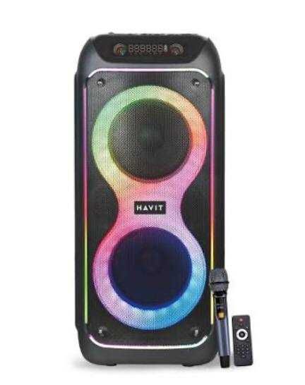 Портативна колонка HAVIT SQ149BT 100W RGB Black