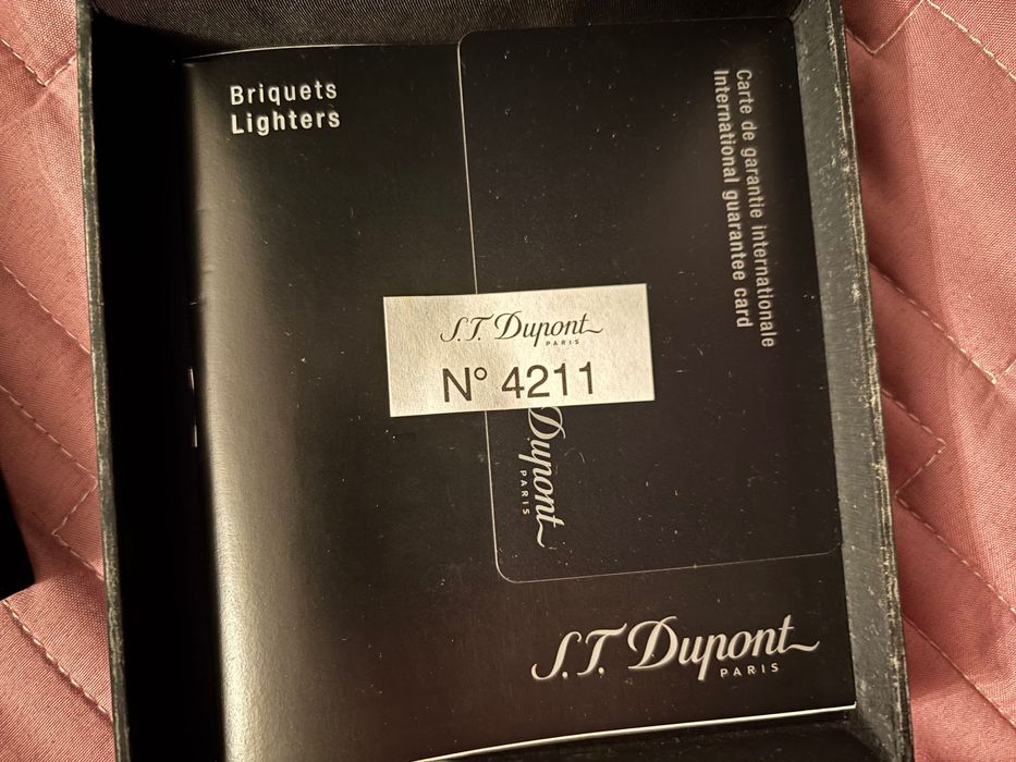 Isqueiro da Dupont, como novo em prata