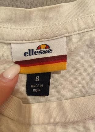 Майка топ ellesse белый топ спортивный