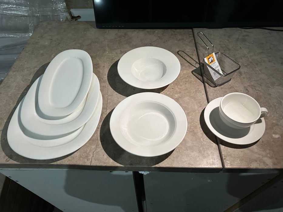 Тарілки,чашки,блюдце, ножі, вилки,фраже Villeroy & Boch Распродаж нові