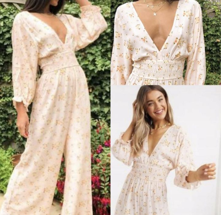 Комбінезон легкий у квіти asos