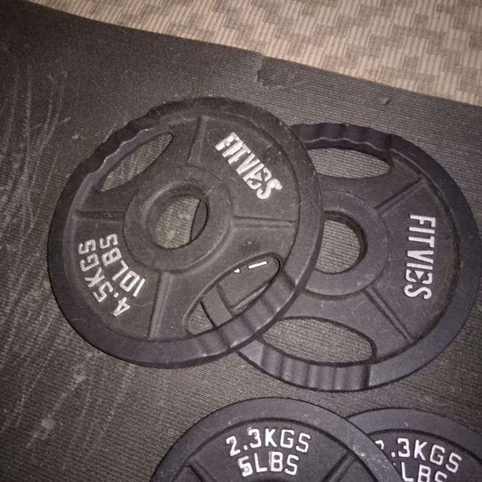 Discos olímpicos com e sem asas NOVOS