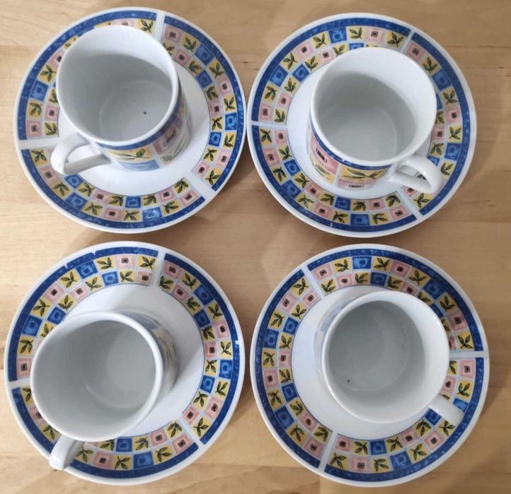 Conjunto 4 pires*4chavenas - café
