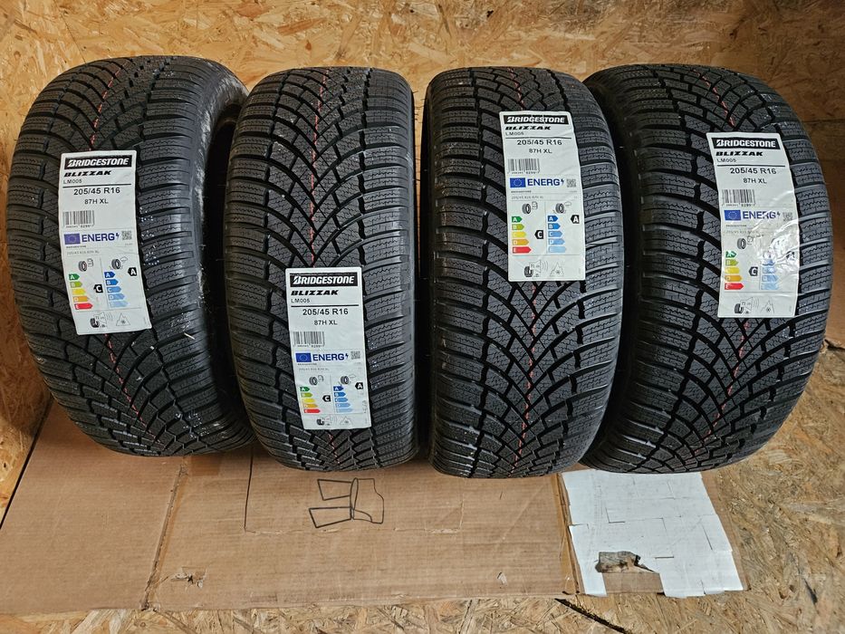 Opony zimowe 205/45/16 Bridgestone blizzak lm005 skoda seat polo