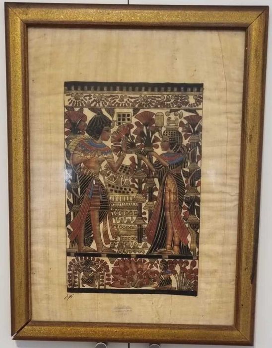 Arte Egípcia em Papiro