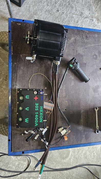 Silnik Sotion 80 KW kontroler Hexon power