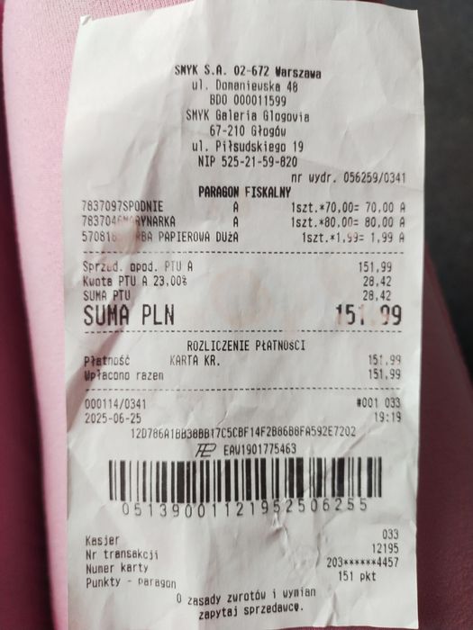 Komplet garnitur dla chłopaka