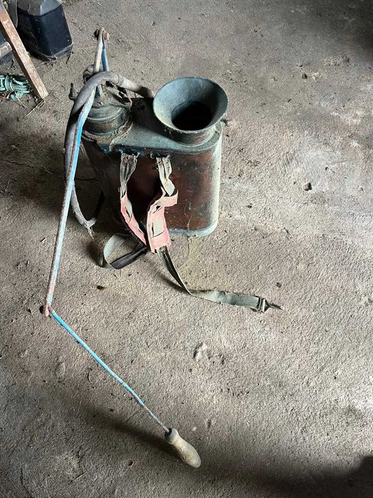 Máquina de sulfatar antiga Marca Registada António Fortunato