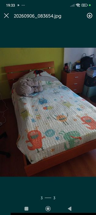 Mobília de quarto de solteiro