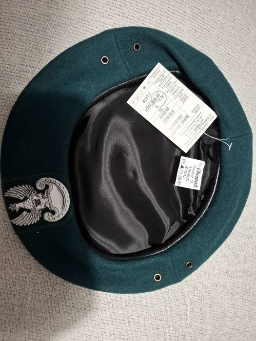 Beret WP Zielony Wojsk Lądowych MON rozmiar 55.