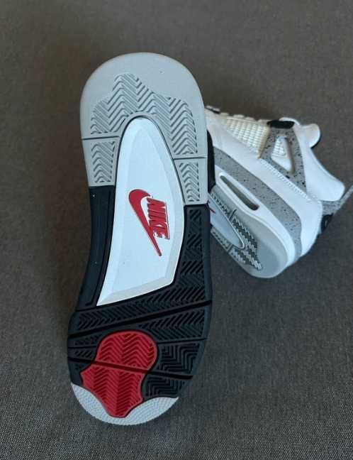 Nike air jordan 4 retro military black  42