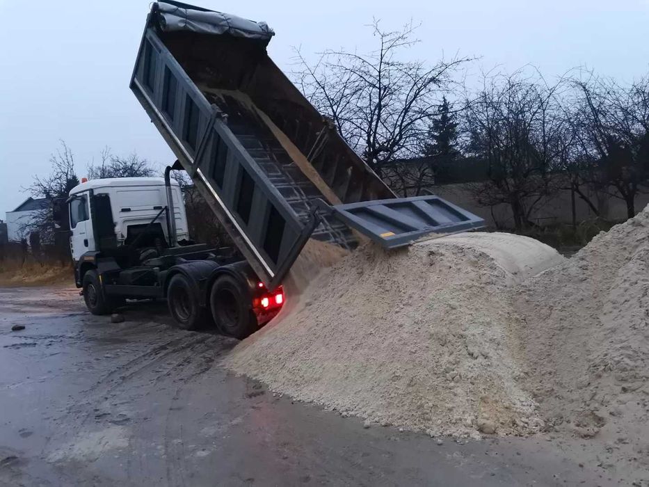 Piasek płukany 0-2 , również kruszywa żwir ziemia dolomit kliniec