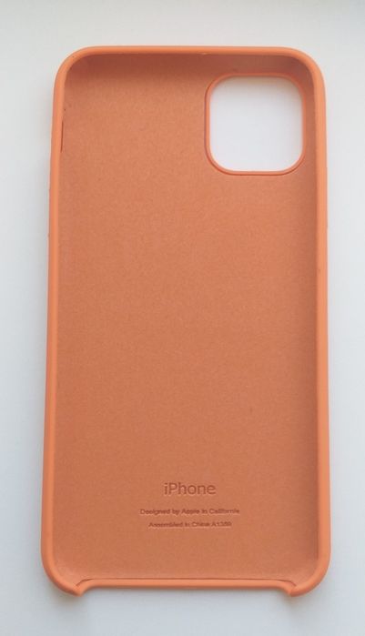Чехол силиконовый IPhone 11 pro. Soft-touhc покрытие. с микрофиброй