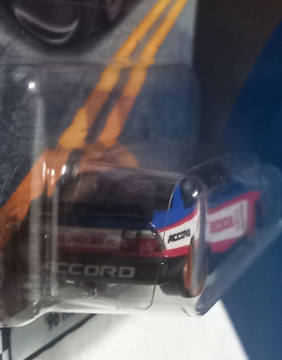 96 Honda accord (rodas de borracha) hot wheels