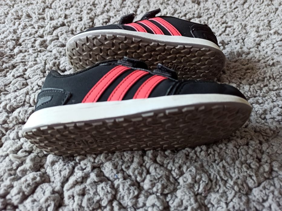 Adidas vs Switch fw6662 buty sportowe 26 czarne róż stan bdb zadbane o