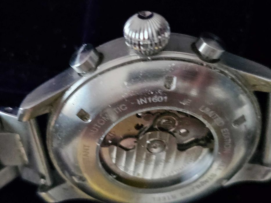 Relogio Ingersoll Conometro Automatico Serie Edicao Limitada Em Aco