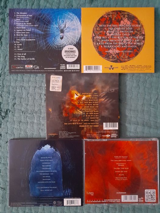 Фирменные CD диски Avatarium, Grave Digger, King Diamond, Slayer